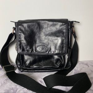 Fossil Black leather bag